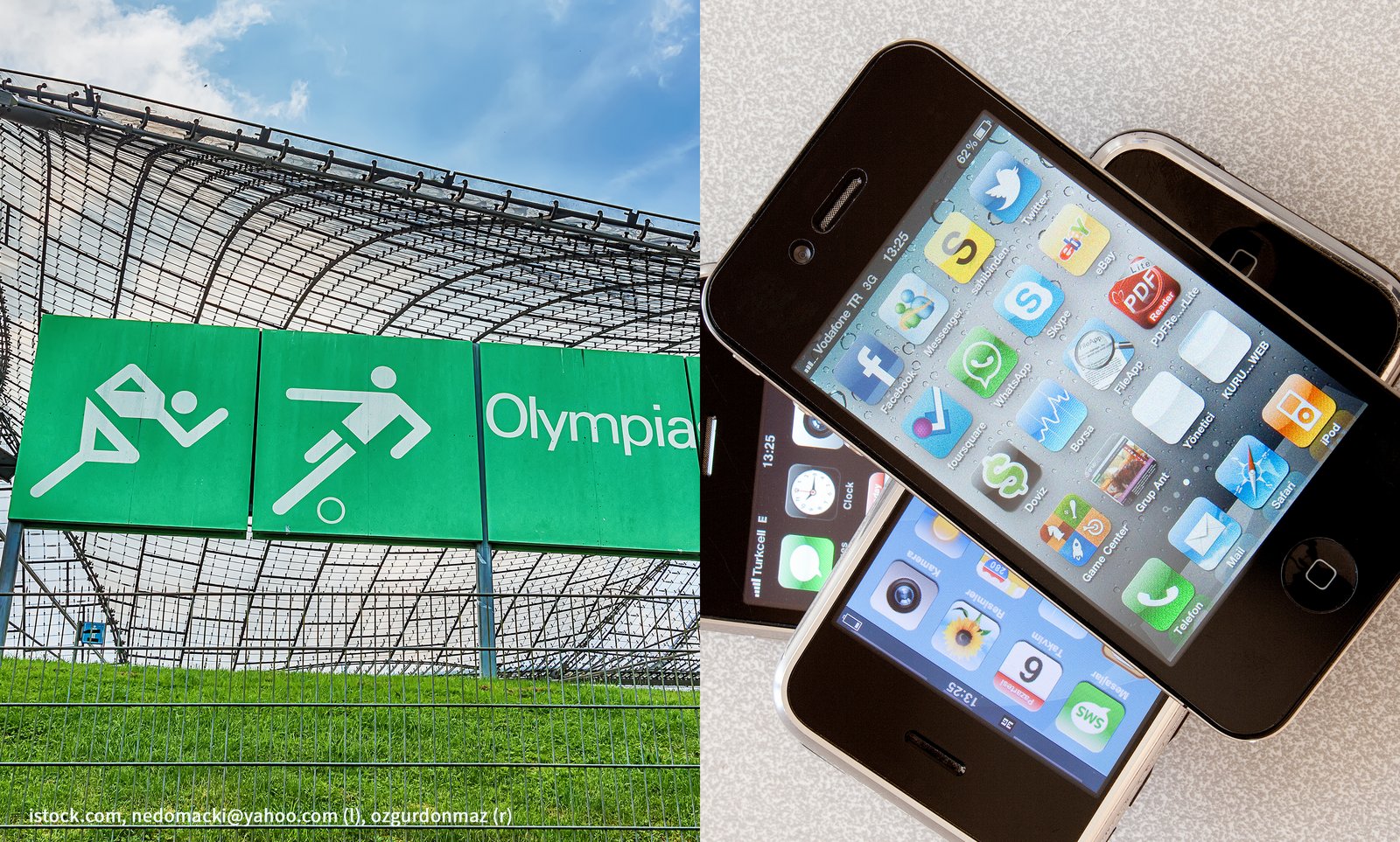 Olympia 1972 und Steve Jobs: 