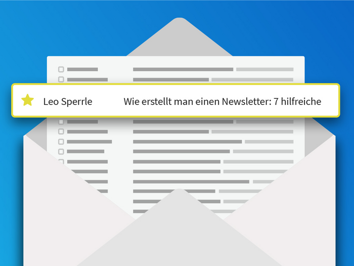 Wie erstellt man einen Newsletter: 7 hilfreiche Tipps