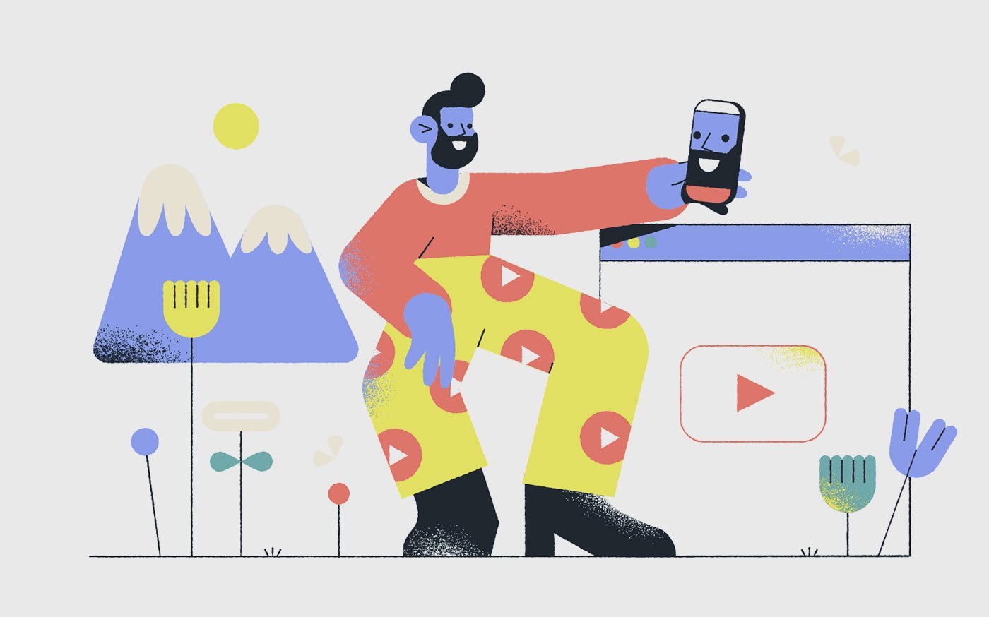 Videoarten Darstellung von Videos