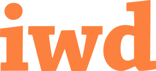 Oranges iwd-Schriftlogo.