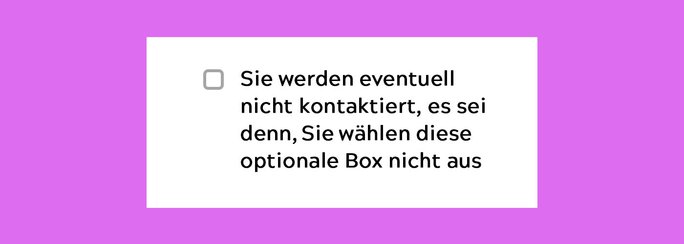Bild-Verwirrung durch irreführende Formulierungen