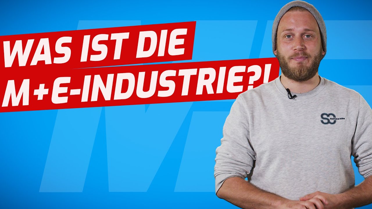 #FragFalk: Was ist die M+E Industrie? Erklärfilm über die Metall- und Elektro-Industrie mit Berufecoach Falk Schug.