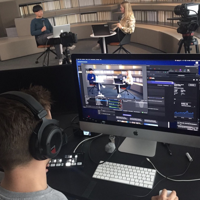 Behind the Scences - Livestream bei den IW Medien